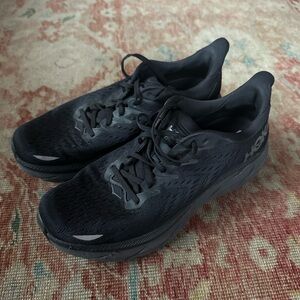 Hoka Clifton Black Running Shoes